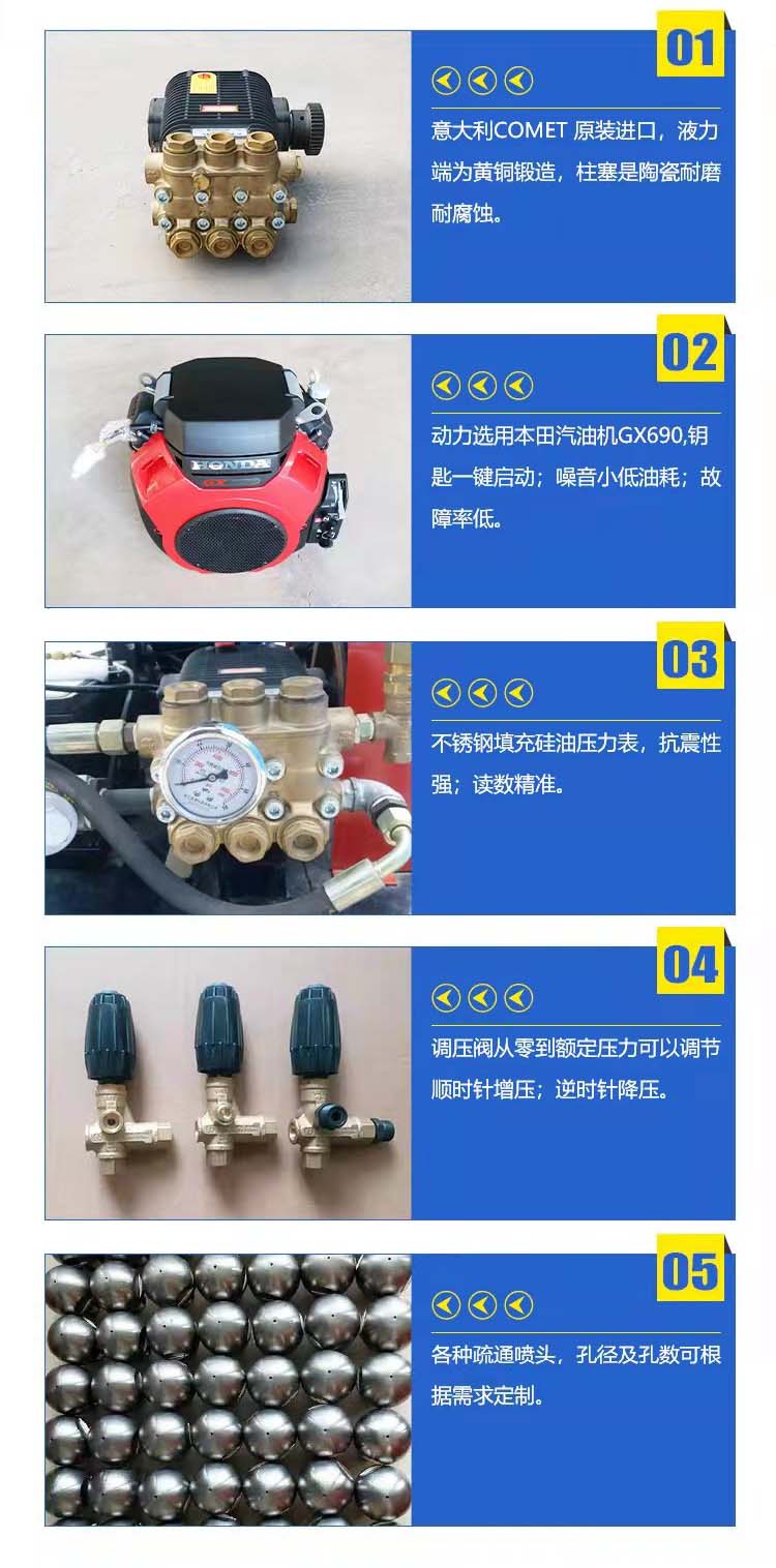 高壓通下水道設備特點